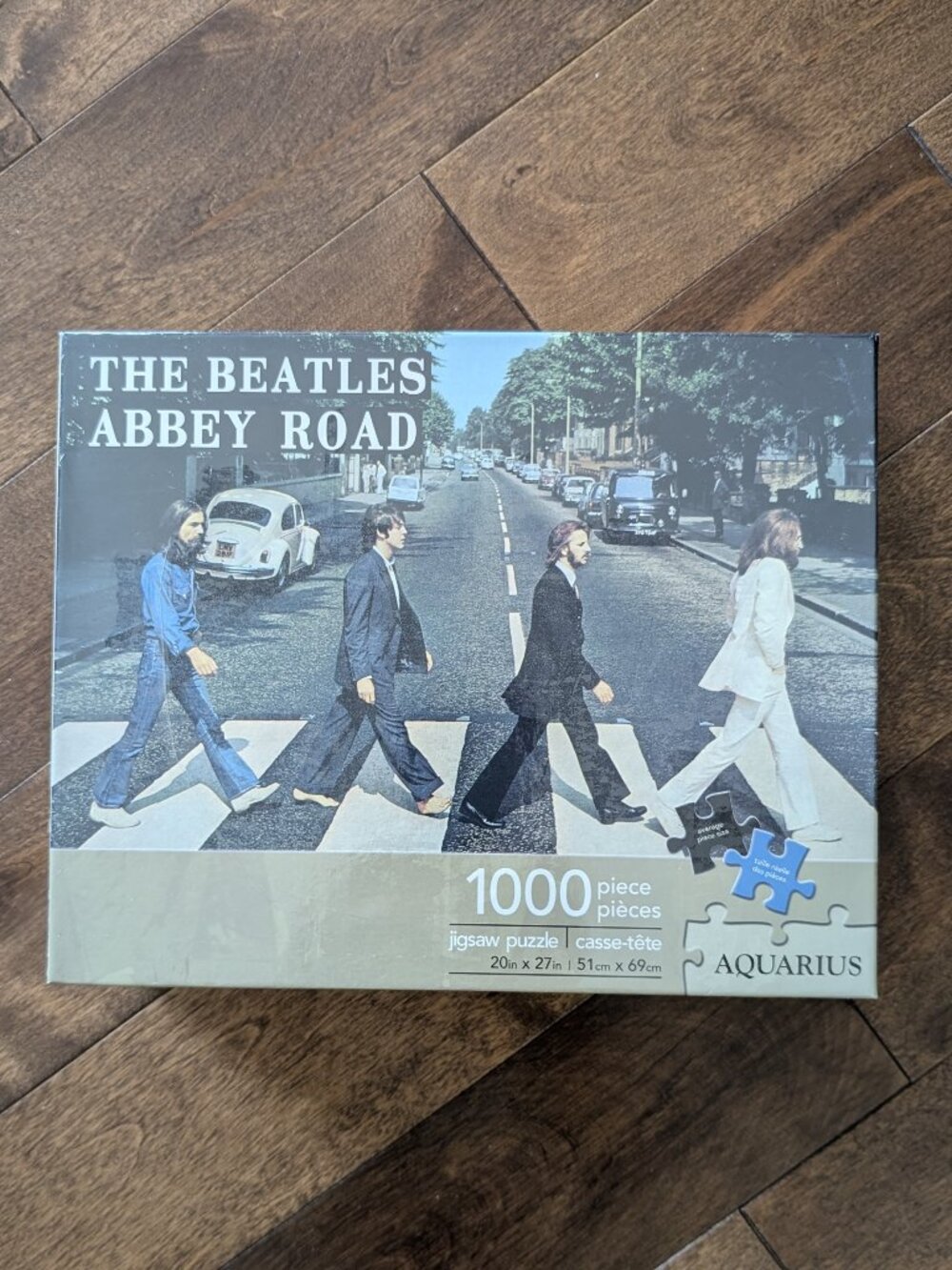 THE BEATLES ABBEY ROAD 1000 Piece Puzzle 65-115 Aquarius 2012
